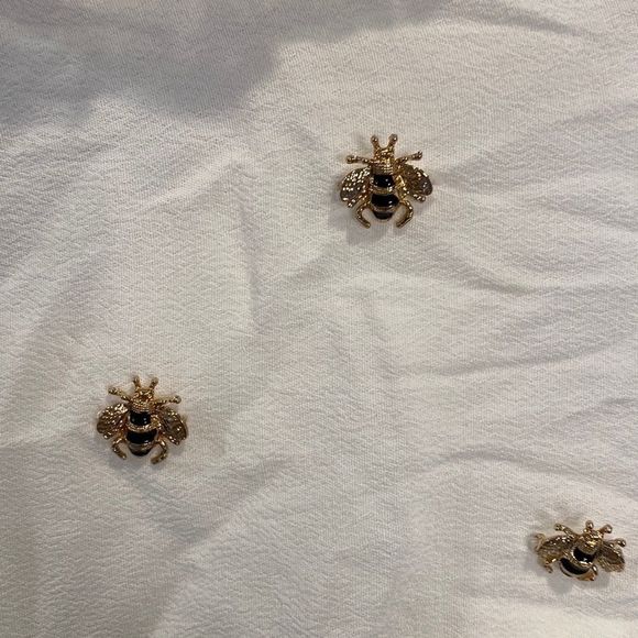 Maje “Ciel” bee embellished blouse 3 (US L) - Picture 5 of 7